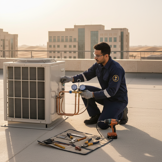 خدمة تركيب تكييف مركزي شمال الرياض